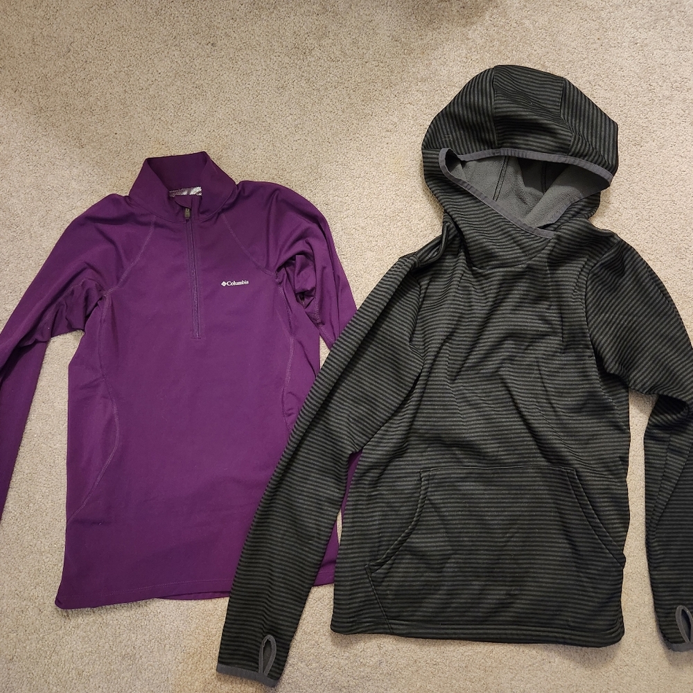 Columbia Omni Heat Pullover Fleece Hoodie XS